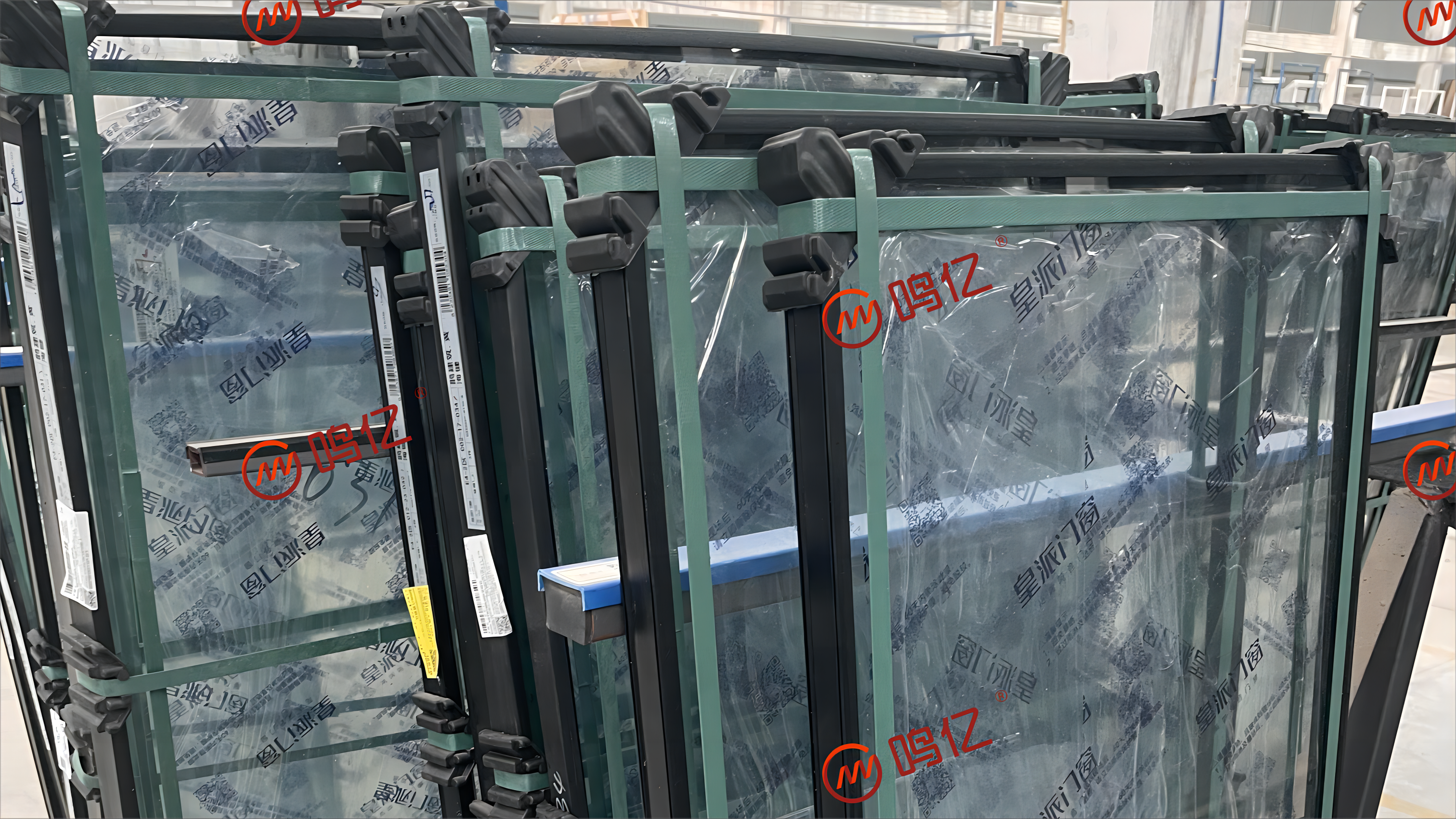 PET打包帶竟然可以打包門(mén)窗玻璃